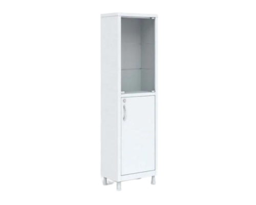 Шкаф медицинский ТОО "Альфа Плюс" ШМ-1101, 40х40х170 см, белый Шкаф медицинский ТОО "Альфа Плюс" ШМ-1101, 40х40х170 см, белый